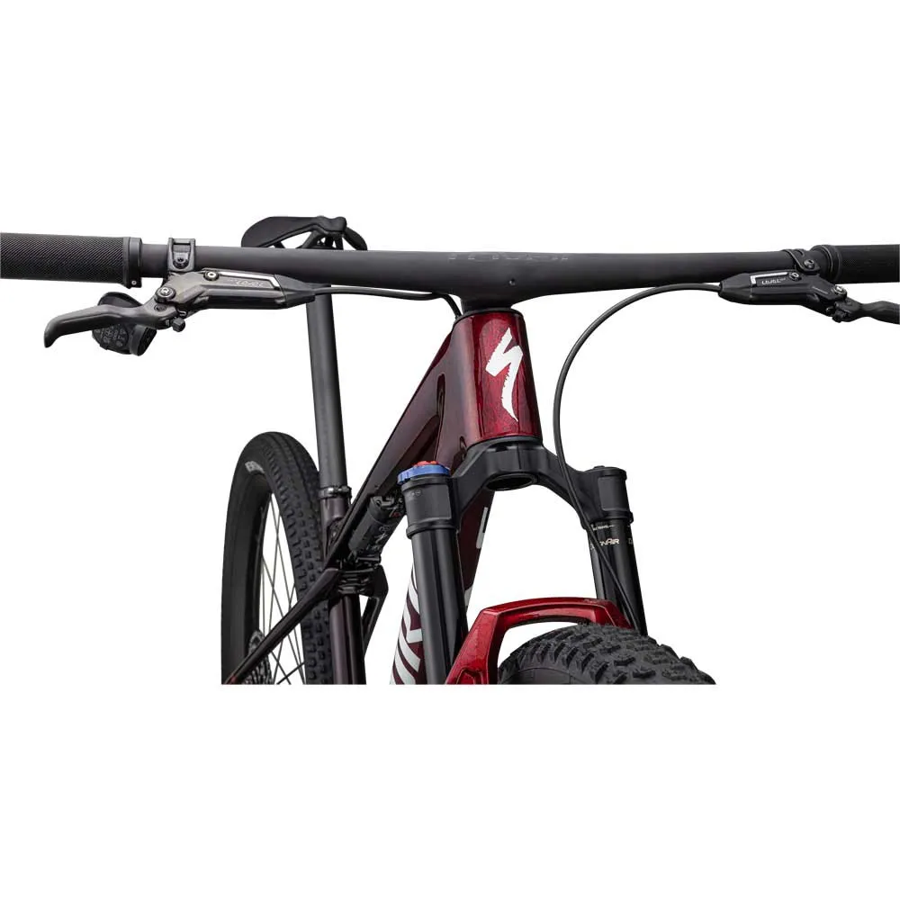 Specialized S-works Epic Wc 29´´ Xx Sl Eagle 2023 Mtb Cykel, Gloss red tint / flake silver granite / metallic white silver, M Specialized S-works Epic Wc 29´´ Xx Sl Eagle 2023 Mtb Cykel, Gloss red tint / flake silver granite / metallic white silver, M