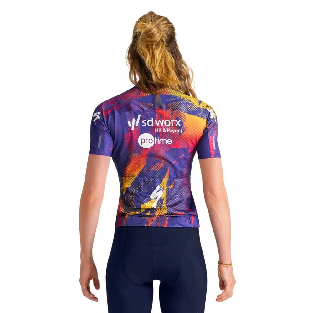 Specialized Sbc Foundation Graphic Team Replica Sd Worx Korta ärmar Cykeltröja