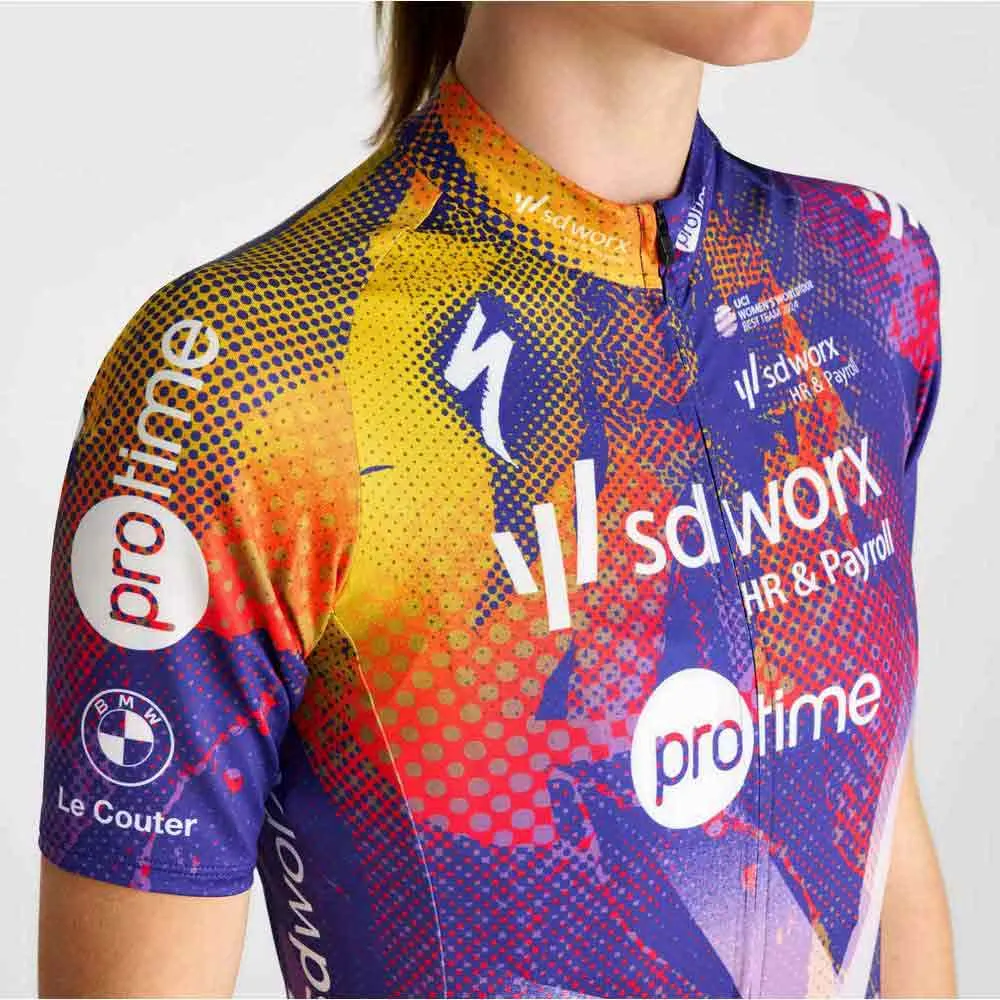 Specialized Sbc Foundation Graphic Team Replica Sd Worx Korta ärmar Cykeltröja