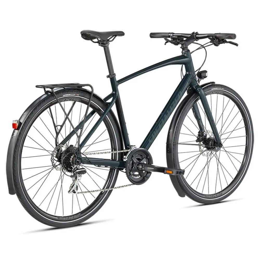 Specialized Sirrus 2.0 Eq 2023 Cykel, Fast green / black reflective, XXS