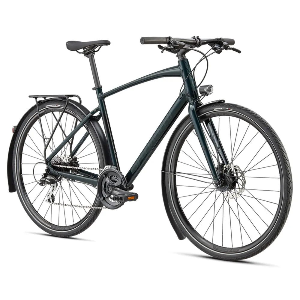 Specialized Sirrus 2.0 Eq 2023 Cykel, Fast green / black reflective, XXS