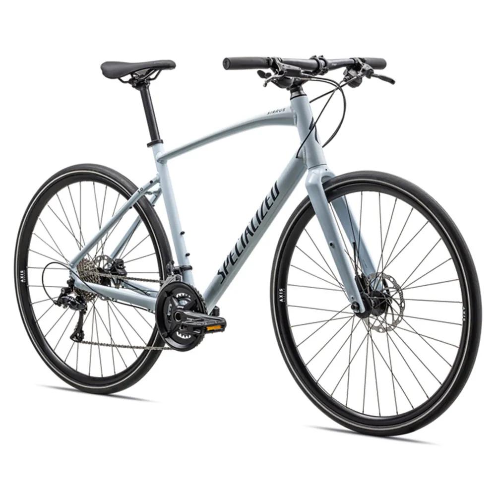 Specialized Sirrus 3.0 2023 Cykel, Gloss morning mist / satin deep marine reflective, XS