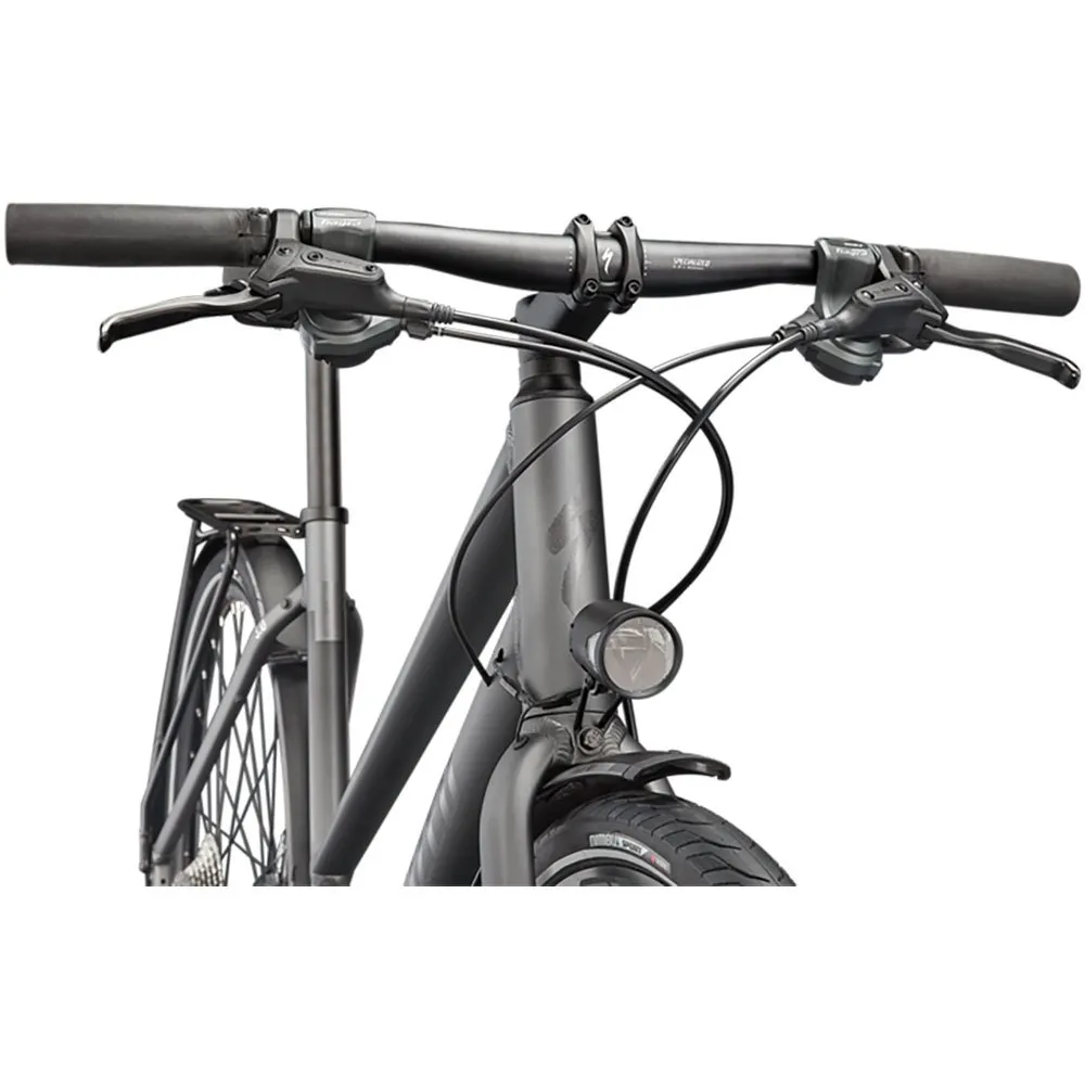 Specialized Sirrus 3.0 Eq St 2023 Cykel, Satin smoke / black reflective, XS
