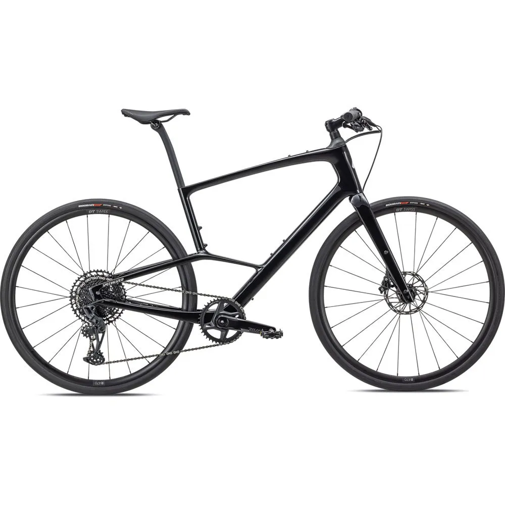 Specialized Sirrus 6.0 2022 Cykel, Blk / metwhtsil / blkrefl, XS