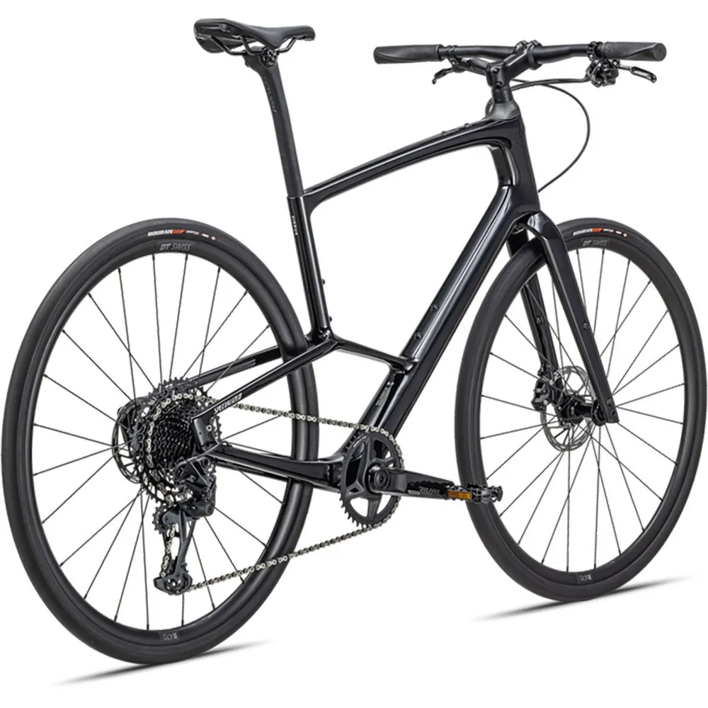 Specialized Sirrus 6.0 2022 Cykel, Blk / metwhtsil / blkrefl, XS