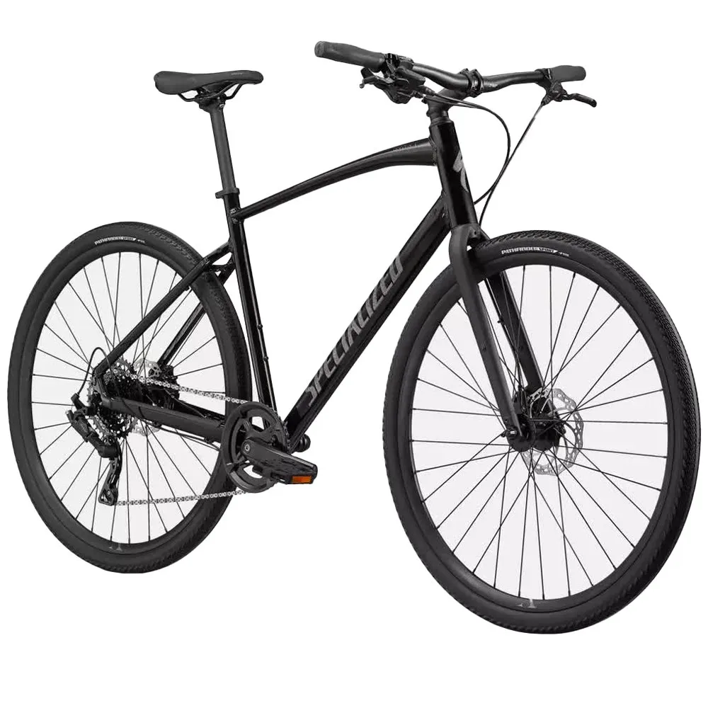 Specialized Sirrus X 2.0 Cykel, Gloss black / satin charcoal reflective, XS