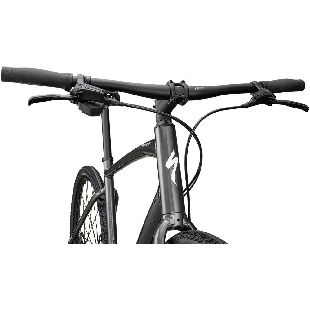 Specialized Sirrus X 3.0 2024 Cykel, Gloss smoke / satin reflective dune white, XS