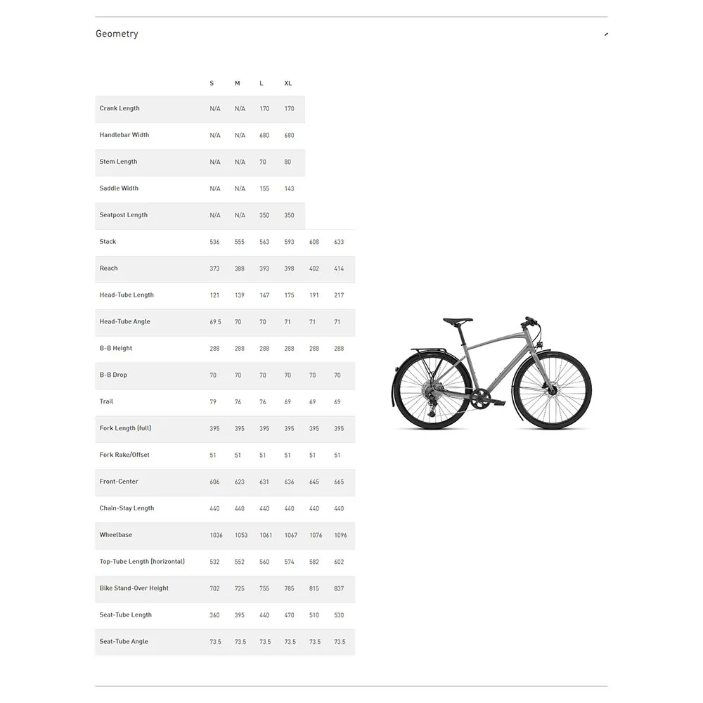 Specialized Sirrus X 3.0 Eq 2025 Cykel, Ashen grey / black liquid metal, S