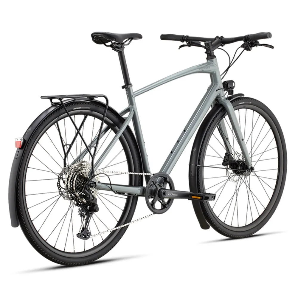 Specialized Sirrus X 3.0 Eq 2025 Cykel, Ashen grey / black liquid metal, S