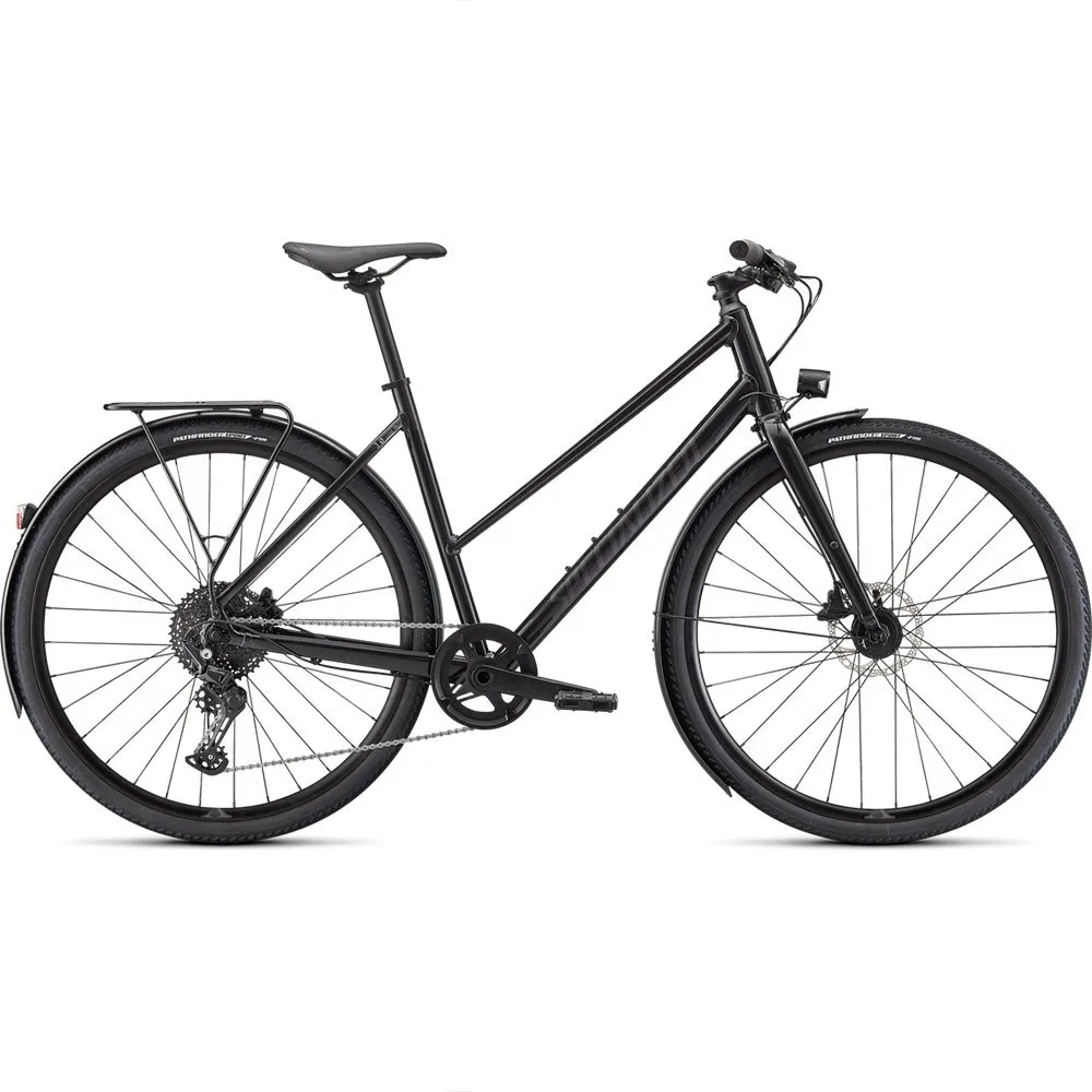 Specialized Sirrus X 3.0 Eq St 2023 Cykel, Black / black reflective, XS