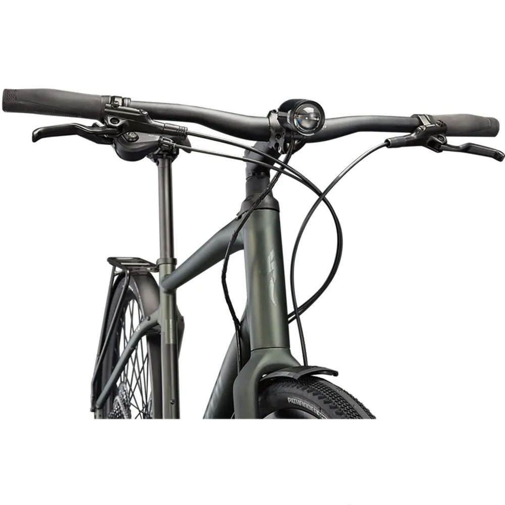 Specialized Sirrus X 4.0 Eq 2023 Cykel, Oak green / black reflective, XXS