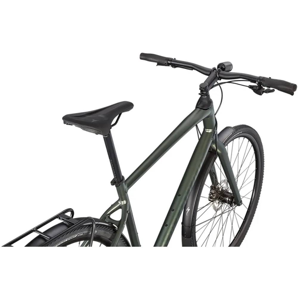 Specialized Sirrus X 4.0 Eq 2023 Cykel, Oak green / black reflective, XXS