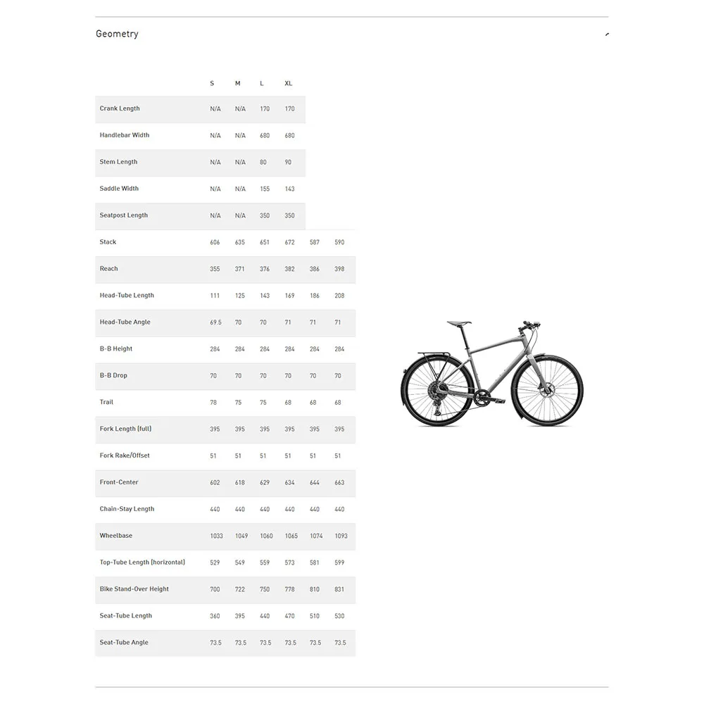 Specialized Sirrus X 4.0 Eq 2025 Cykel, Storm grey / charcoal, S