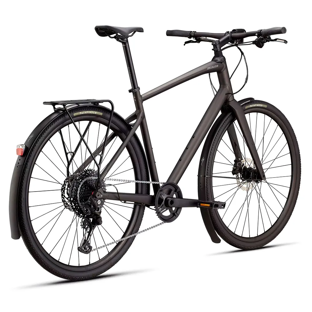 Specialized Sirrus X 4.0 Eq 2026 Cykel, Satin metallic obsidian / desert metallic frost reflective, M Specialized Sirrus X 4.0 Eq 2026 Cykel, Satin metallic obsidian / desert metallic frost reflective, M