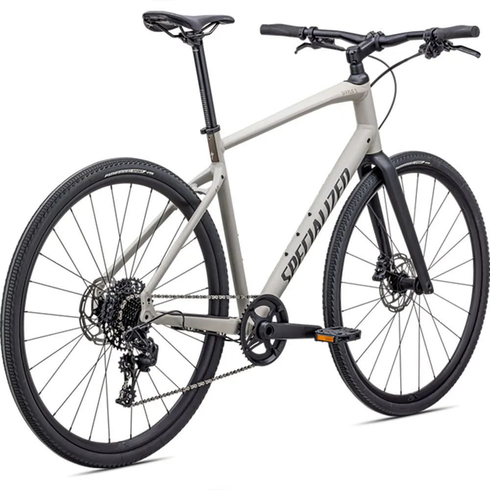 Specialized Sirrus X 4.0 Nx 2022 Cykel, Gloss white mountains / taupe / satin black reflective, XS