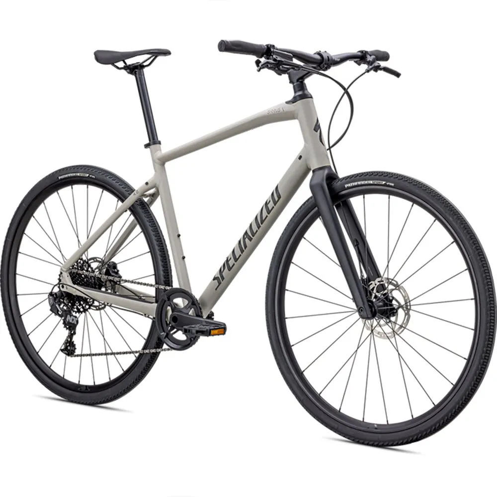 Specialized Sirrus X 4.0 Nx 2022 Cykel, Gloss white mountains / taupe / satin black reflective, XS