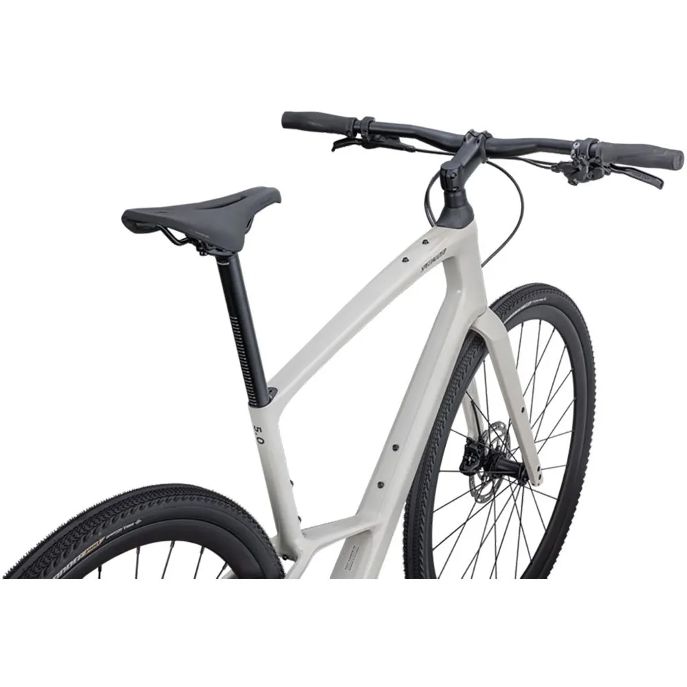 Specialized Sirrus X 5.0 2022 Cykel, White / gunmetal, XS