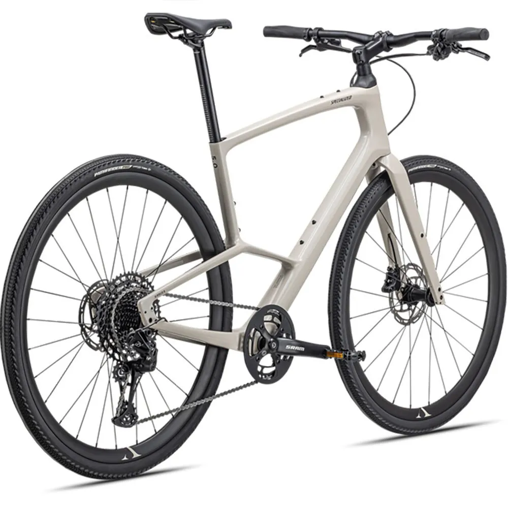 Specialized Sirrus X 5.0 2022 Cykel, White / gunmetal, XS