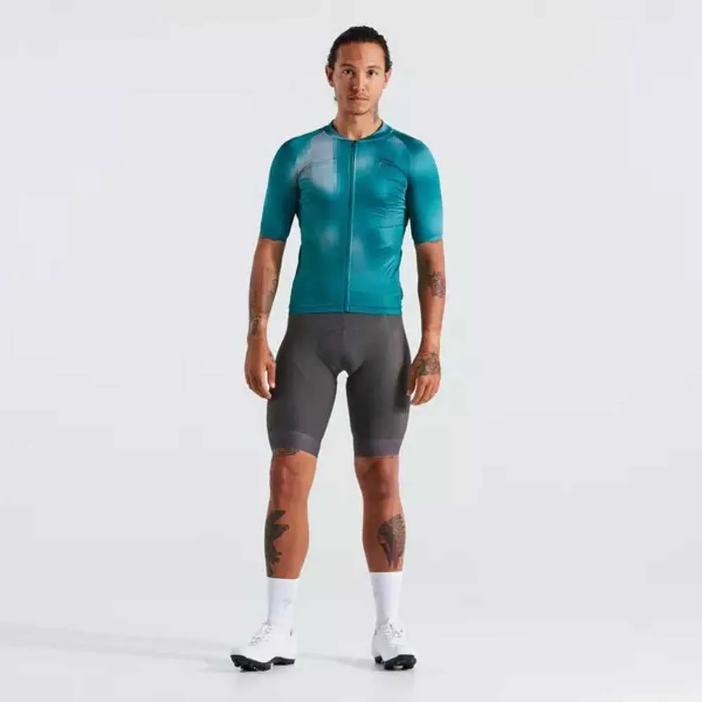 Specialized Sl Air Distortion Korta ärmar Cykeltröja, Tropical teal, S