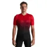 Specialized Sl Air Sagan Collection Korta ärmar Cykeltröja, Deconstructivism red / black fade, S