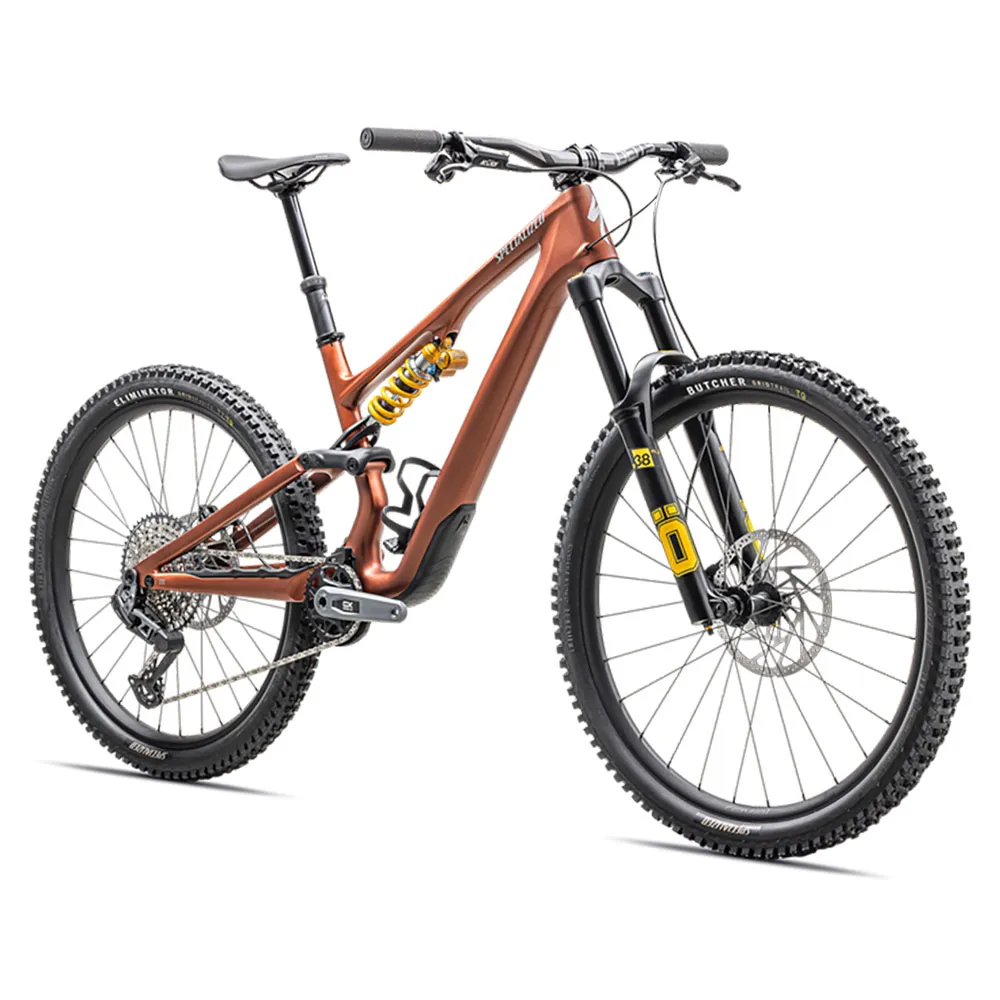 Specialized Stumpjumper 15 Ohlins Coil 29/27.5´´ Gx Eagle 2025 Mtb Cykel, Satin copper speckle / satin silver dust, S2