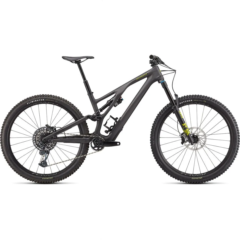 Specialized Stumpjumper Evo Expert 29´´ X01 Eagle 2022 Mtb Cykel, Satin carbon / olive green / black, S2 Specialized Stumpjumper Evo Expert 29´´ X01 Eagle 2022 Mtb Cykel, Satin carbon / olive green / black, S2