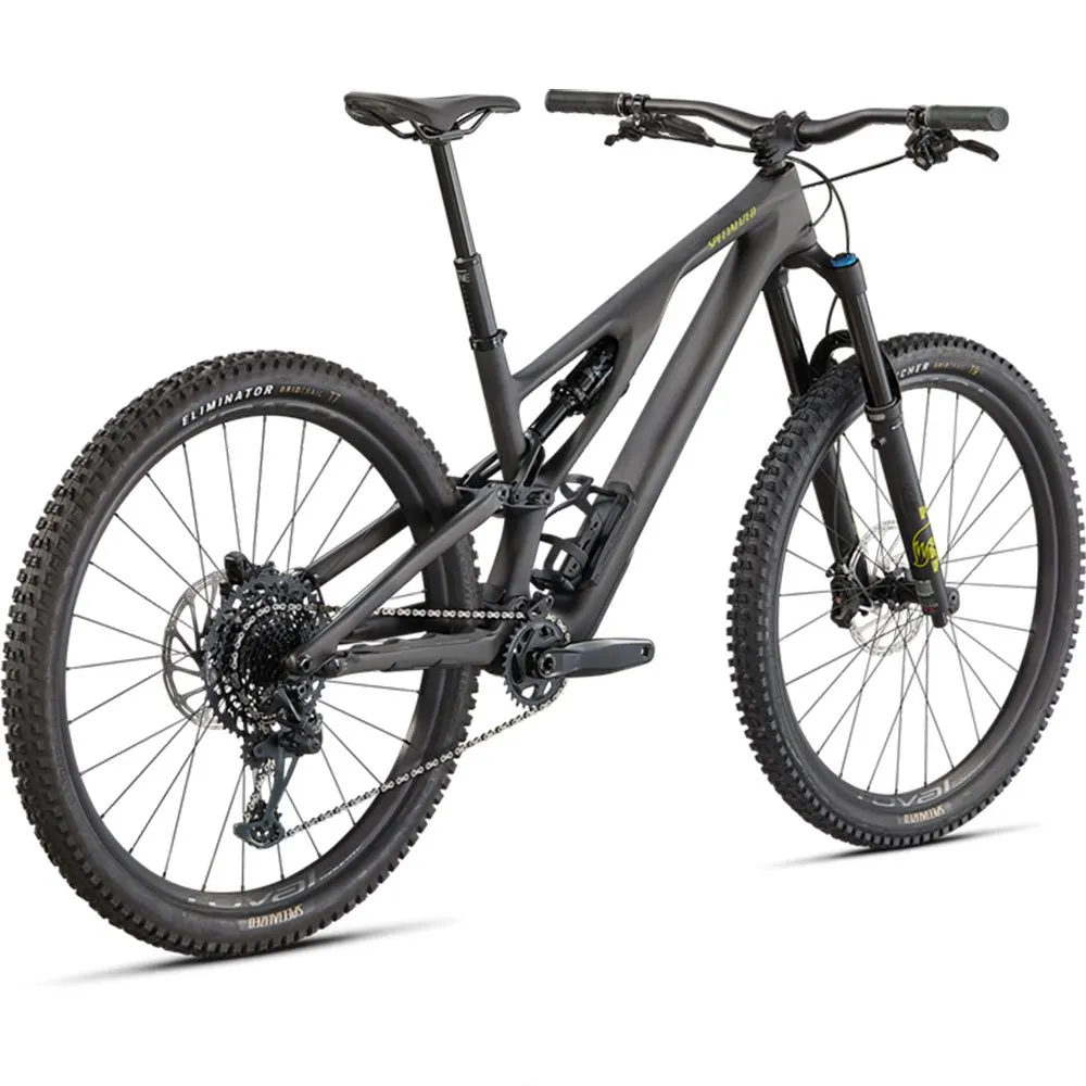 Specialized Stumpjumper Evo Expert 29´´ X01 Eagle 2022 Mtb Cykel, Satin carbon / olive green / black, S2 Specialized Stumpjumper Evo Expert 29´´ X01 Eagle 2022 Mtb Cykel, Satin carbon / olive green / black, S2