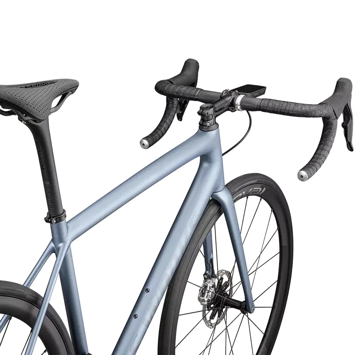 Specialized SWORKS Aethos 2025 Road Bike includes Hammerhead Karoo, Ltd satin glacial metallic / 25% choas pearl Specialized SWORKS Aethos 2025 Road Bike includes Hammerhead Karoo, Ltd satin glacial metallic / 25% choas pearl