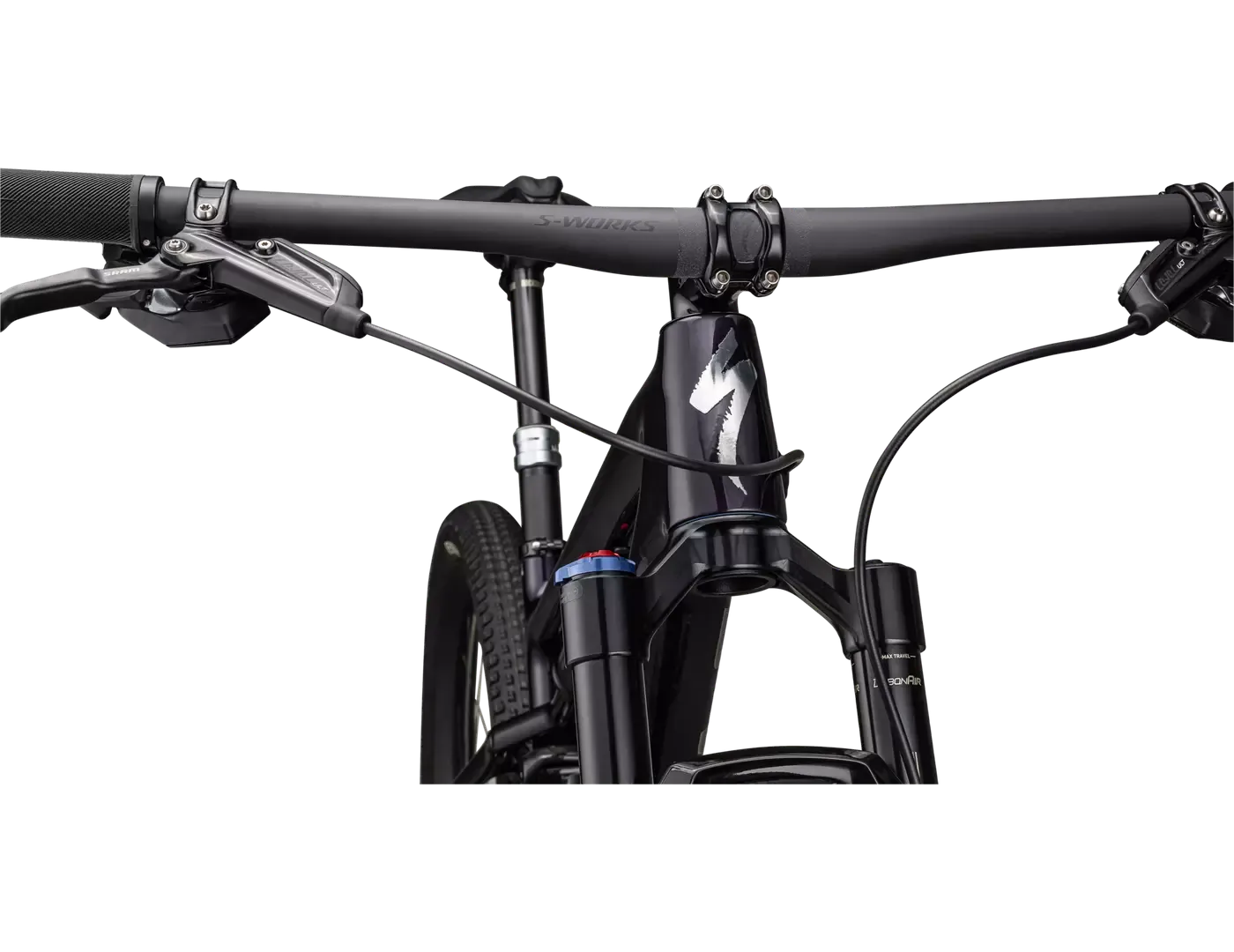 Specialized SWORKS Epic SRAM XX1 AXS, Gloss purple tint fades over carbon / chrome, M Specialized SWORKS Epic SRAM XX1 AXS, Gloss purple tint fades over carbon / chrome, M