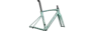 Specialized Sworks Roubaix SL8 2023 Road Frameset, Metallic white sage/ink/white sage, Ready to ship