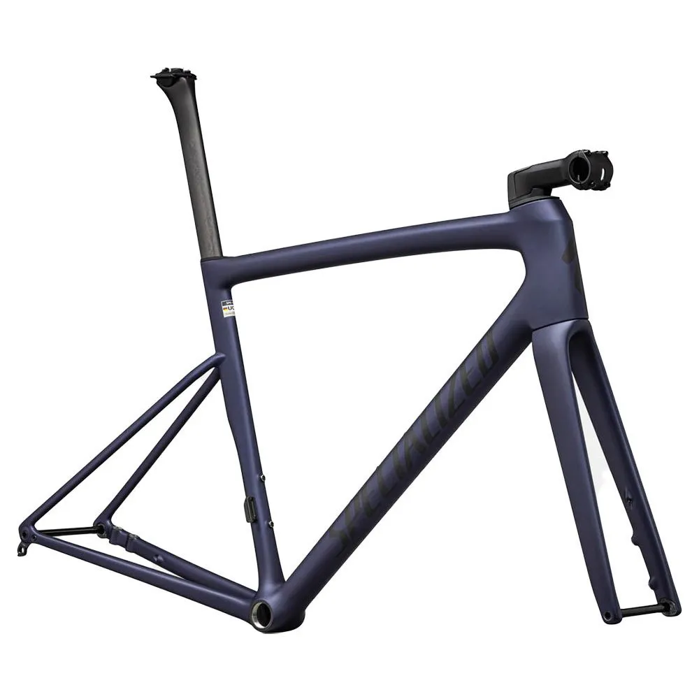 Specialized Tarmac Sl8 2024 Landsvägscykelram, Blue onyx / black, 58 Specialized Tarmac Sl8 2024 Landsvägscykelram, Blue onyx / black, 58