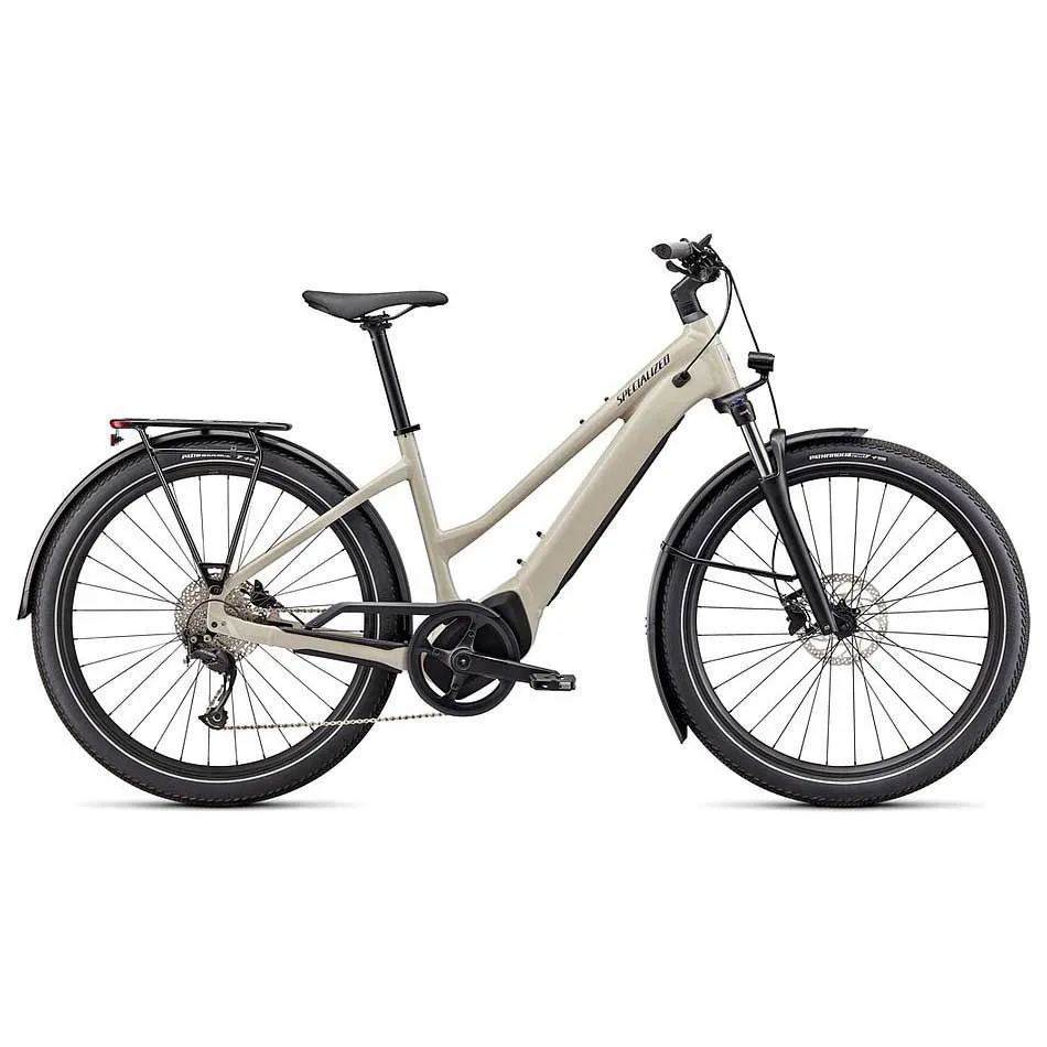 Specialized Tubo Vado 3.0 Step-through Elcykel, White mountains reflective / black reflective, XL, 460Wh