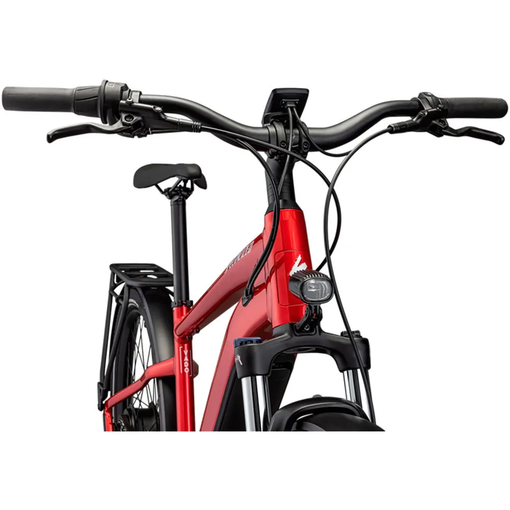 Specialized Turbo Vado 3.0 Igh Elcykel, Red tint / silver reflective, M, 530Wh