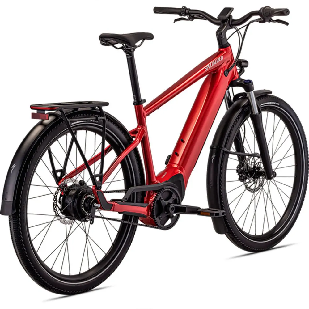 Specialized Turbo Vado 3.0 Igh Elcykel, Red tint / silver reflective, M, 530Wh