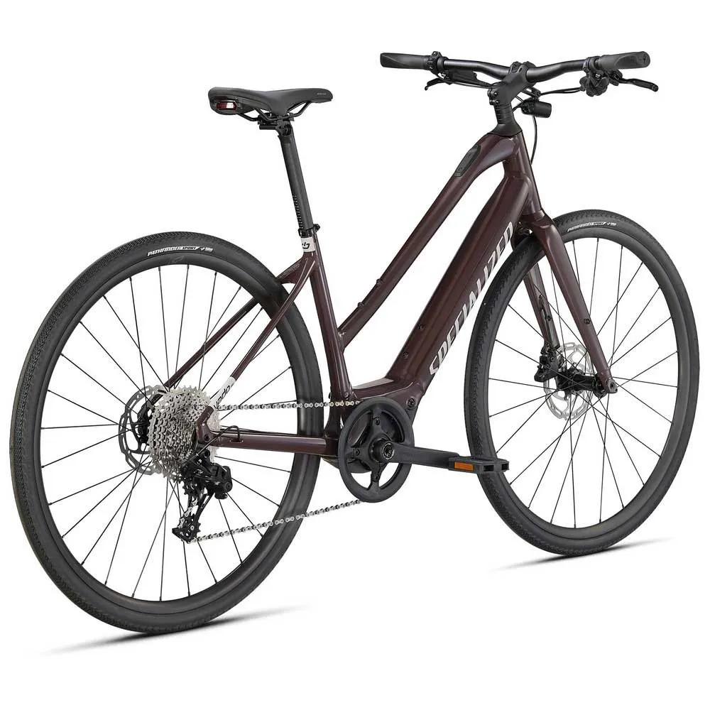 Specialized Turbo Vado Sl 4.0 Step-through Elcykel, Cast umber / silver reflective, XL, 320Wh
