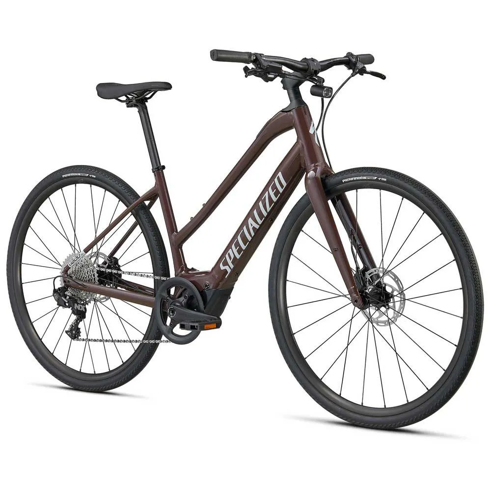 Specialized Turbo Vado Sl 4.0 Step-through Elcykel, Cast umber / silver reflective, XL, 320Wh