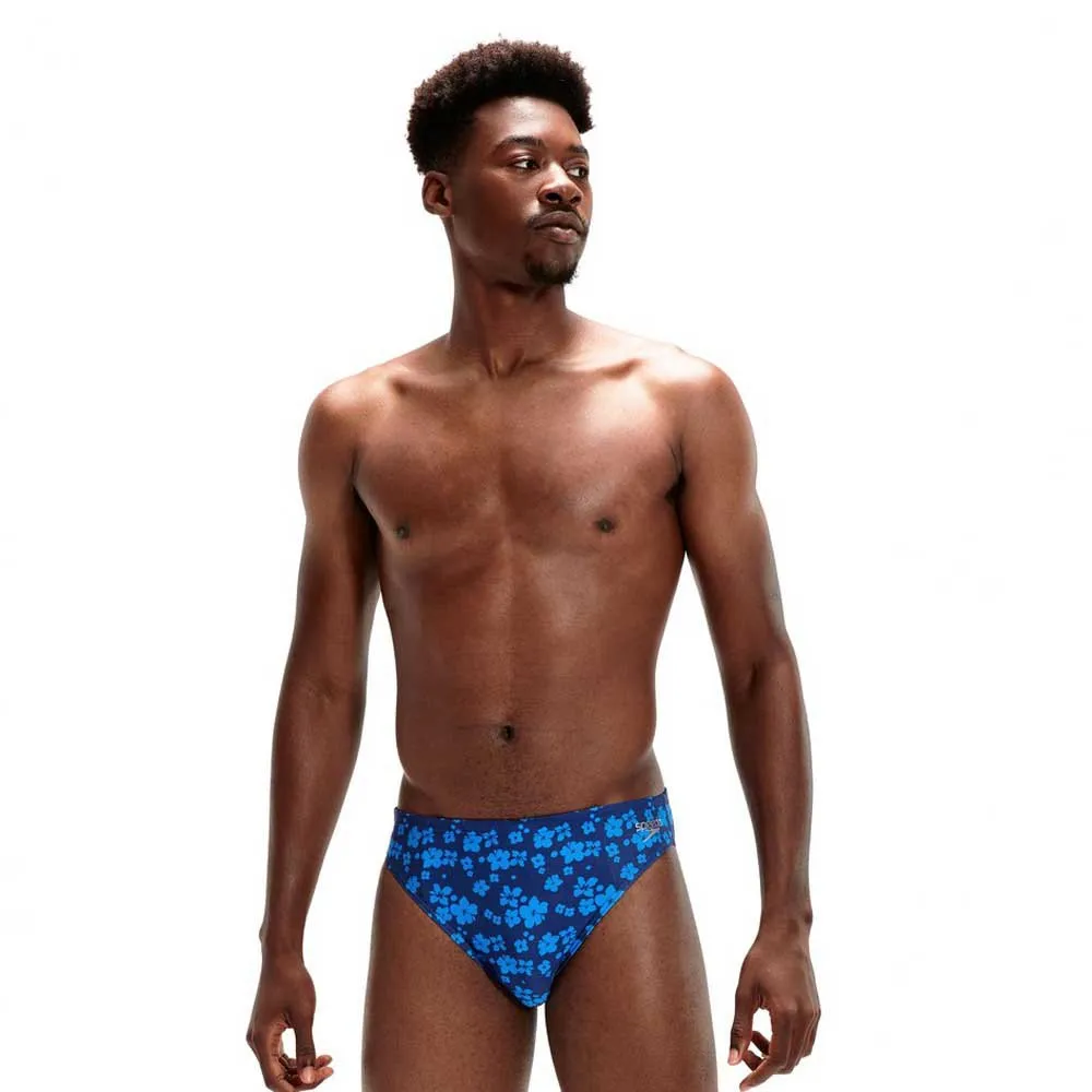 Speedo 5 Cm Allover Badbyxor male, Ammonite / bondi blue