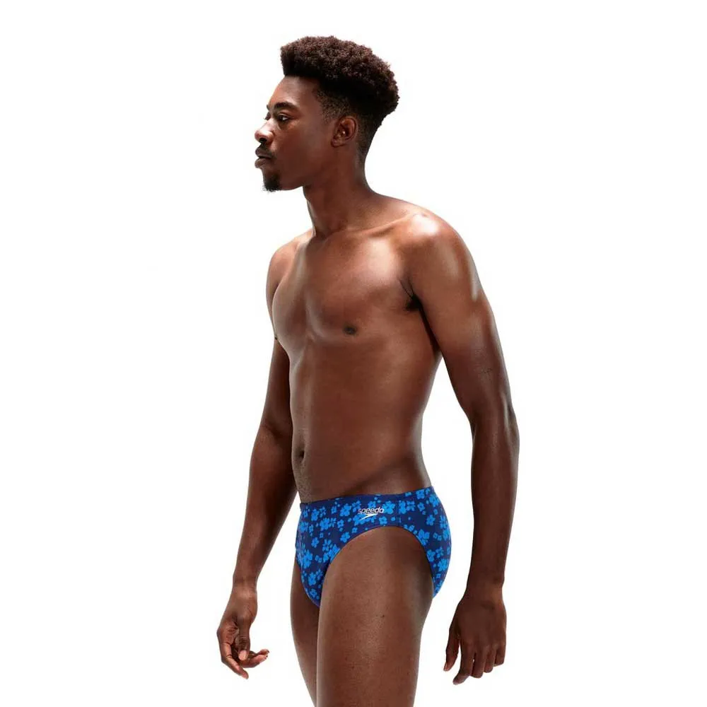 Speedo 5 Cm Allover Badbyxor male, Ammonite / bondi blue