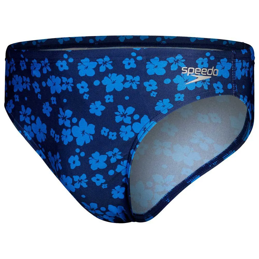 Speedo 5 Cm Allover Badbyxor male, Ammonite / bondi blue