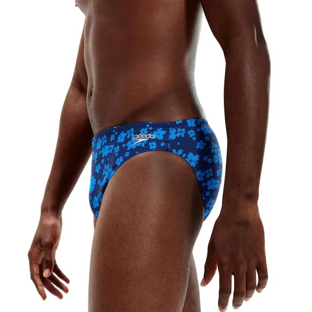 Speedo 5 Cm Allover Badbyxor male, Ammonite / bondi blue