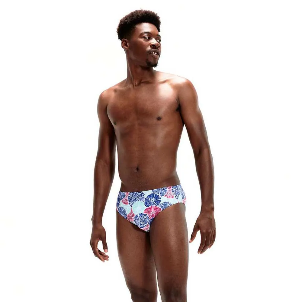 Speedo 8 Cm Allover Badbyxor male, Chroma blue / electric pink / white / aquasplash Speedo 8 Cm Allover Badbyxor male, Chroma blue / electric pink / white / aquasplash