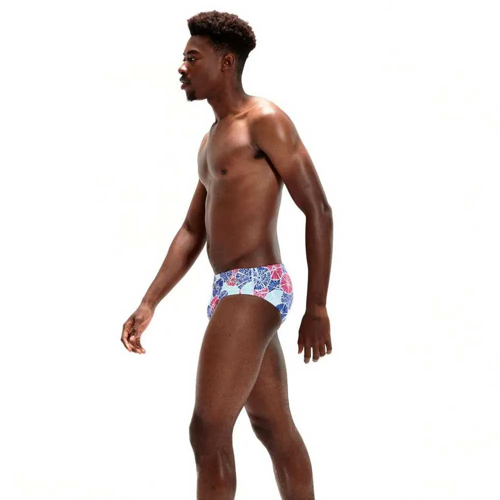 Speedo 8 Cm Allover Badbyxor male, Chroma blue / electric pink / white / aquasplash Speedo 8 Cm Allover Badbyxor male, Chroma blue / electric pink / white / aquasplash