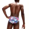 Speedo 8 Cm Allover Badbyxor male, Chroma blue / electric pink / white / aquasplash