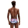 Speedo 8 Cm Allover Badbyxor male, Chroma blue / electric pink / white / aquasplash