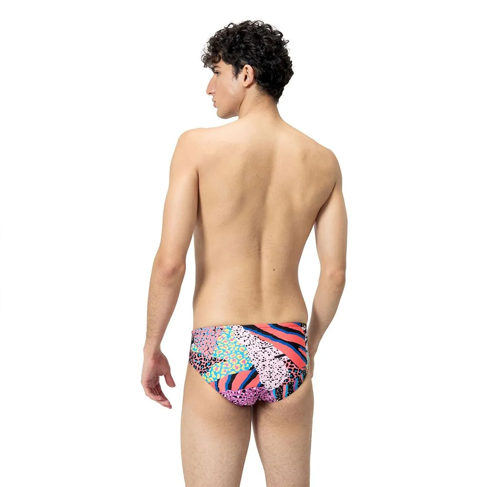 Speedo 8cm Allover Badbyxor male