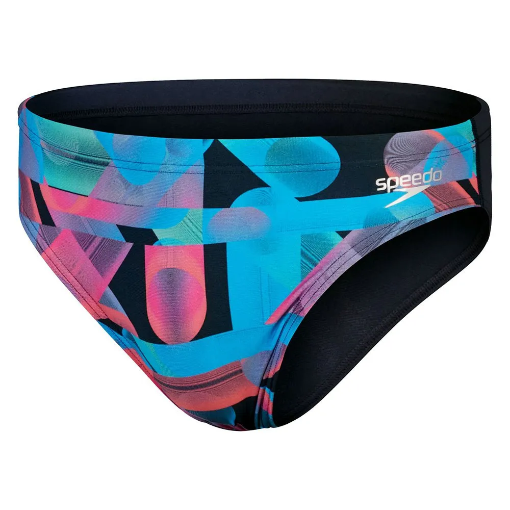 Speedo Allover Digi 7cm Badbyxor male
