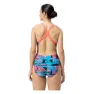 Speedo Allover Digital Powerback Baddräkt female
