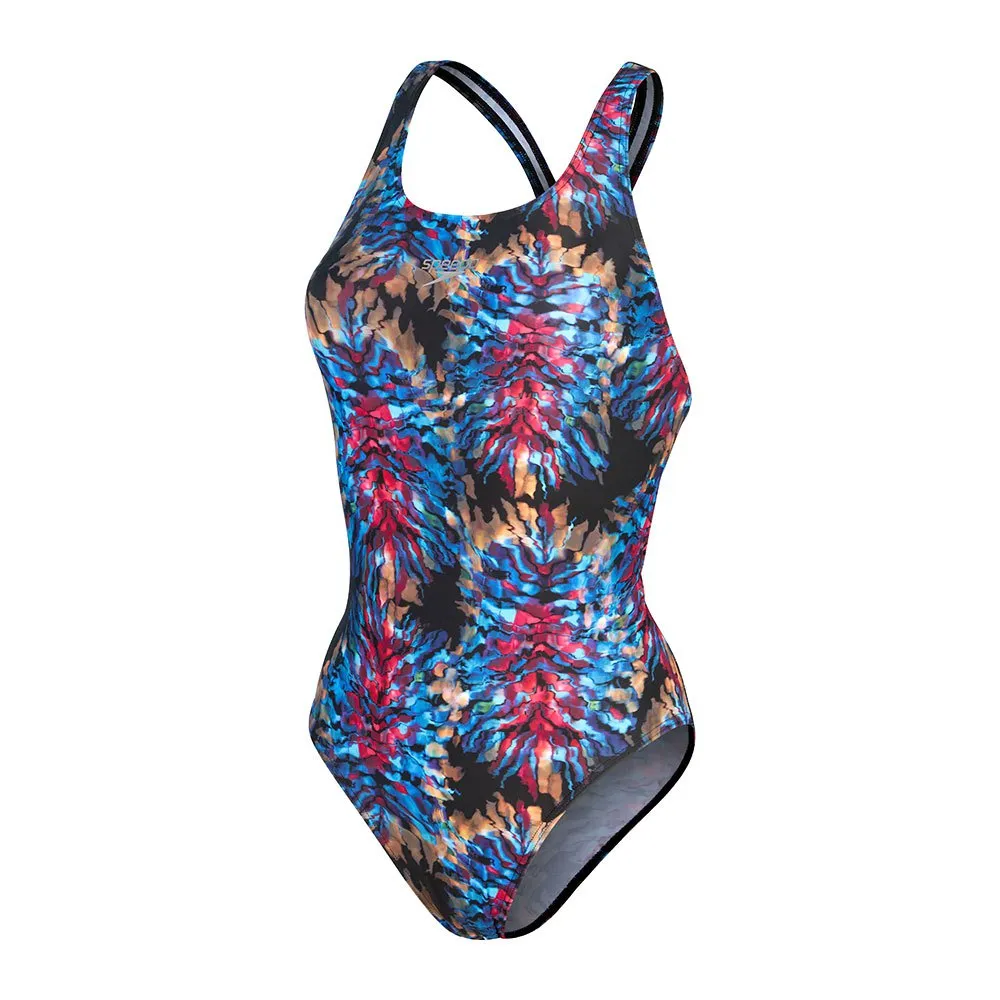 Speedo Allover Digital Proback Baddräkt female, Black / cobalt pop / hypersonic blue / electric pink Speedo Allover Digital Proback Baddräkt female, Black / cobalt pop / hypersonic blue / electric pink