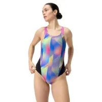 Speedo Allover Digital Recordbreaker Baddräkt female