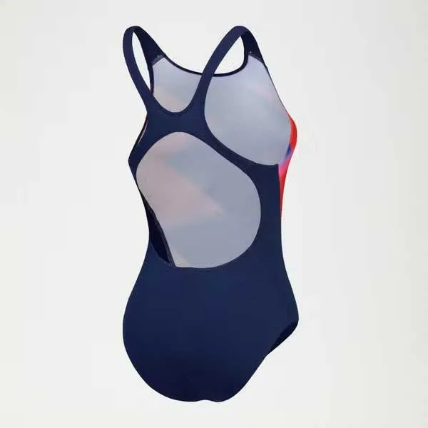 Speedo Allover Digital Recordbreaker Baddräkt female